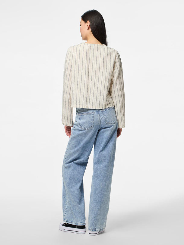 Product BLUSA LINO CON NUDO TIMBER - Birch Stripes:Ombre blue - Image 6