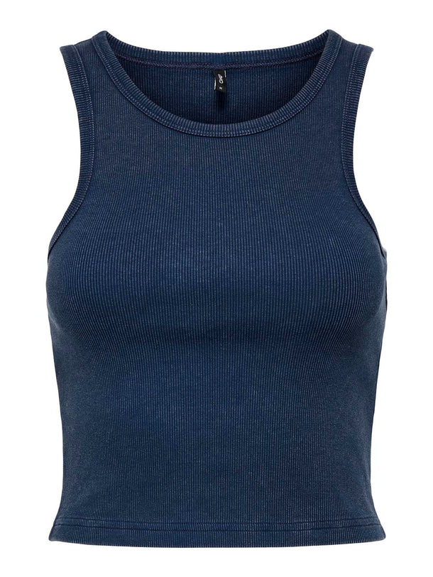 Product TOP ACANALADO ACID WASH ELMA - Outer Space Detail:ACID WASH + DESTROY - Image 1