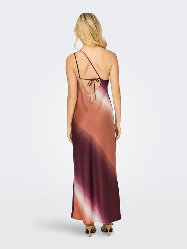 Product VESTIDO JANET ONESHOULDER - Autumn Glaze AOP:Faded tie dye - Image 3