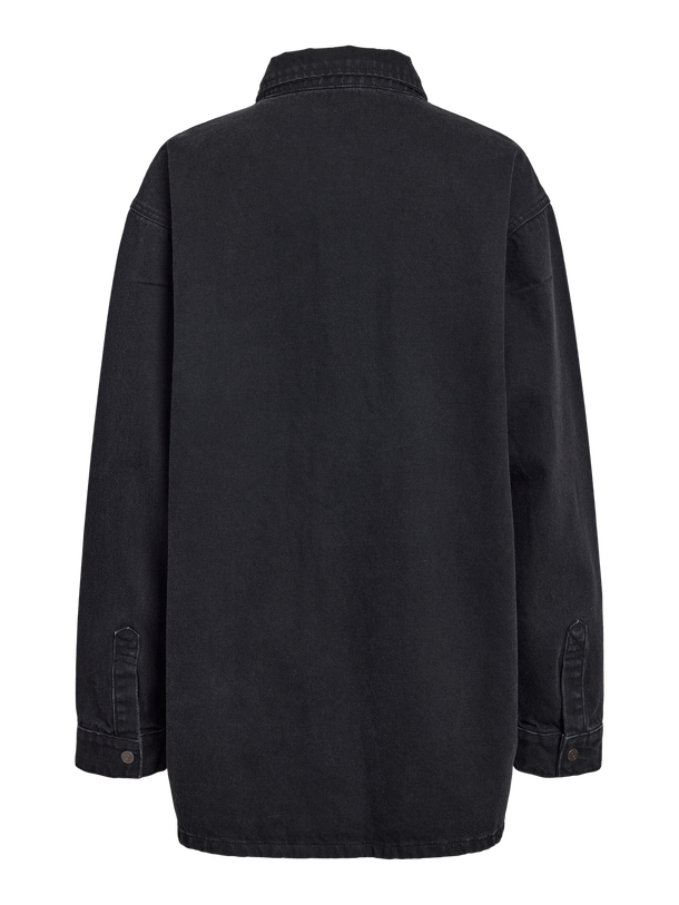 Product CAMISA ALVA - Black Denim - Image 2