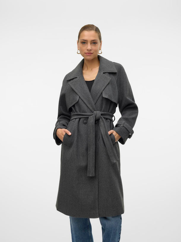 Product ABRIGO POPMILEY - Dark Grey Melange - Image 2