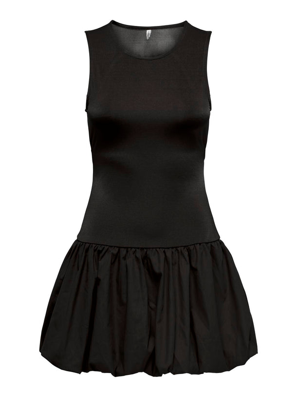 Product VESTIDO MINI BALLOON ANI-Black - Image 1