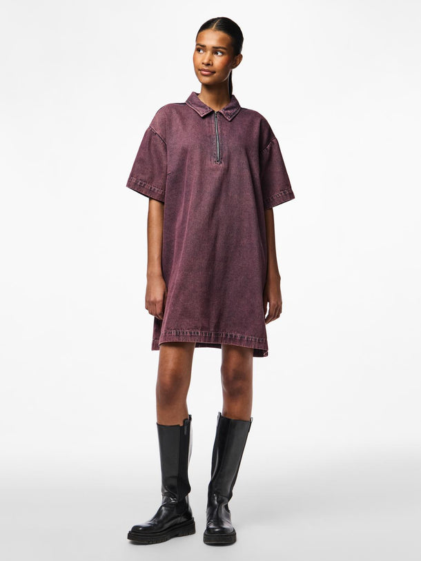 Product VESTIDO DRIA - Tawny Port Detail:WASHED - Image 3