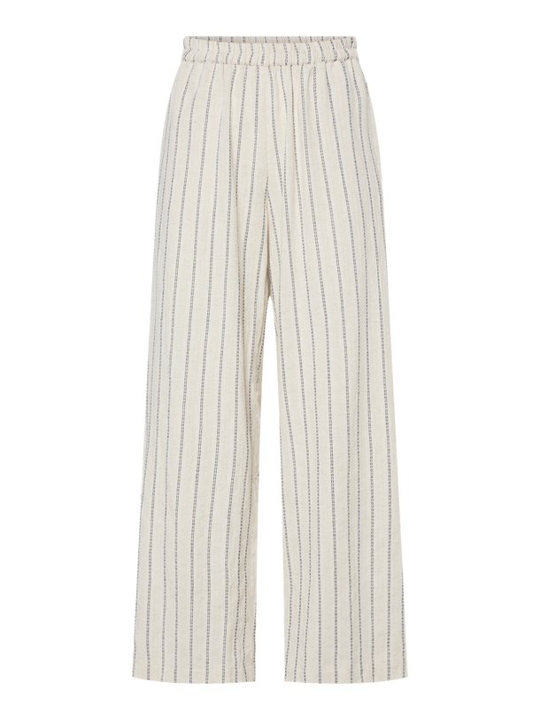Product PANTALÓN LINO WIDE TIMBER - Birch Stripes:Ombre blue - Image 1