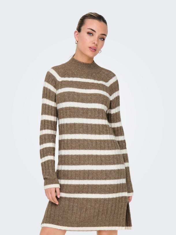 Product VESTIDO MILEY - Malt Ball Stripes:BIRCH - Image 1