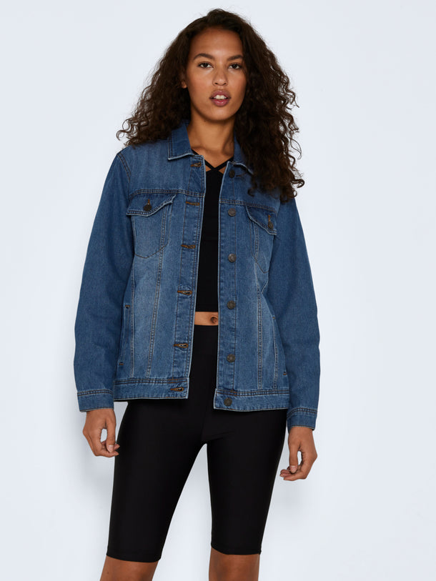 Product CHAQUETA MOLE DENIM REGULAR FIT - Medium Blue Denim - Image 1