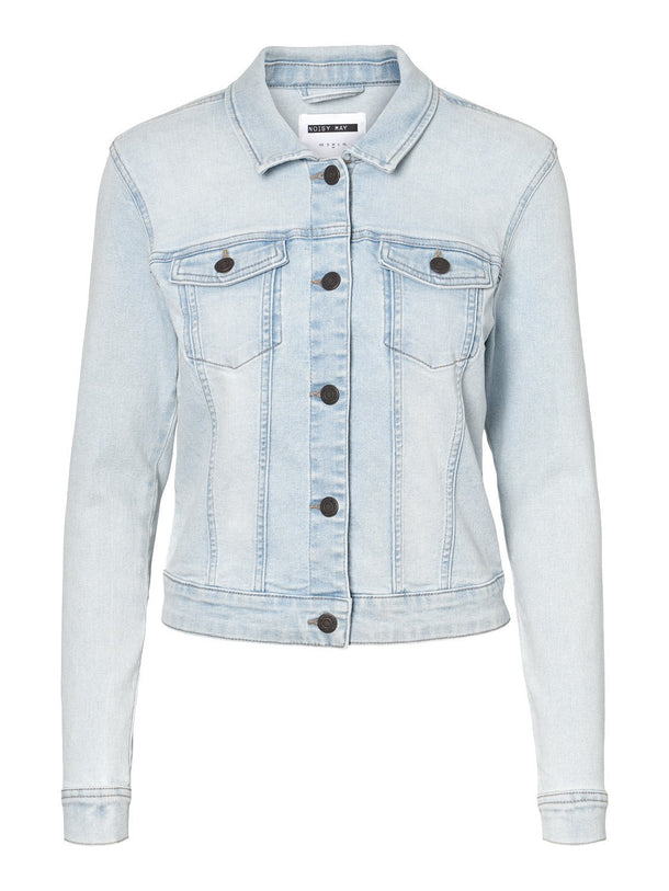 Product CHAQUETA DEBRA DENIM EFECTO LAVADO - Light Blue Denim - Image 4