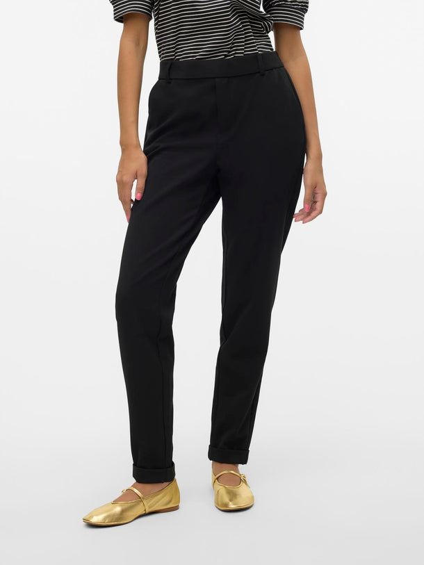 Product PANTALÓN TIRO MEDIO - Black - Image 1