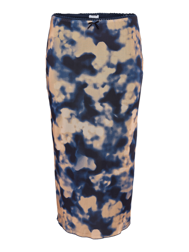Product FALDA LUCIA - Coronet Blue AOP:GOLD SWIRL - Image 1