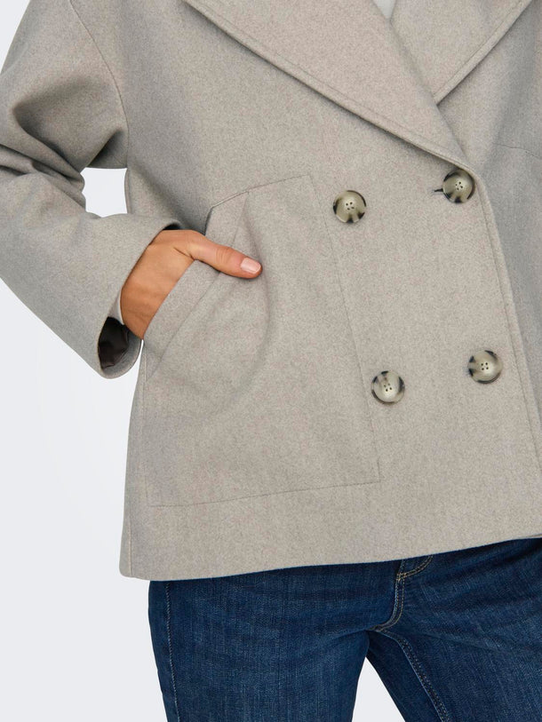 Product CHAQUETA NANCY - Simply Taupe Detail:MELANGE - Image 6