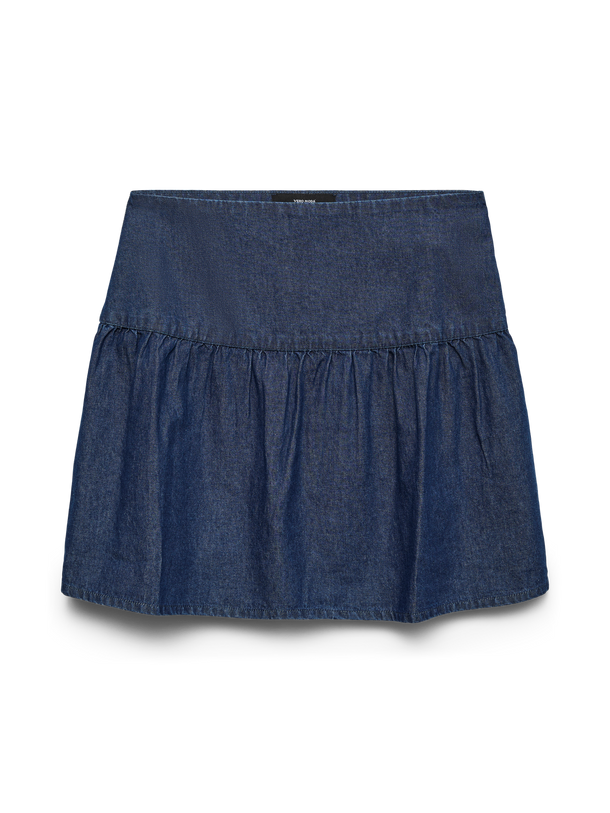 Product MINI FALDA DENIM CASSIDY-Medium Blue Denim - Image 3