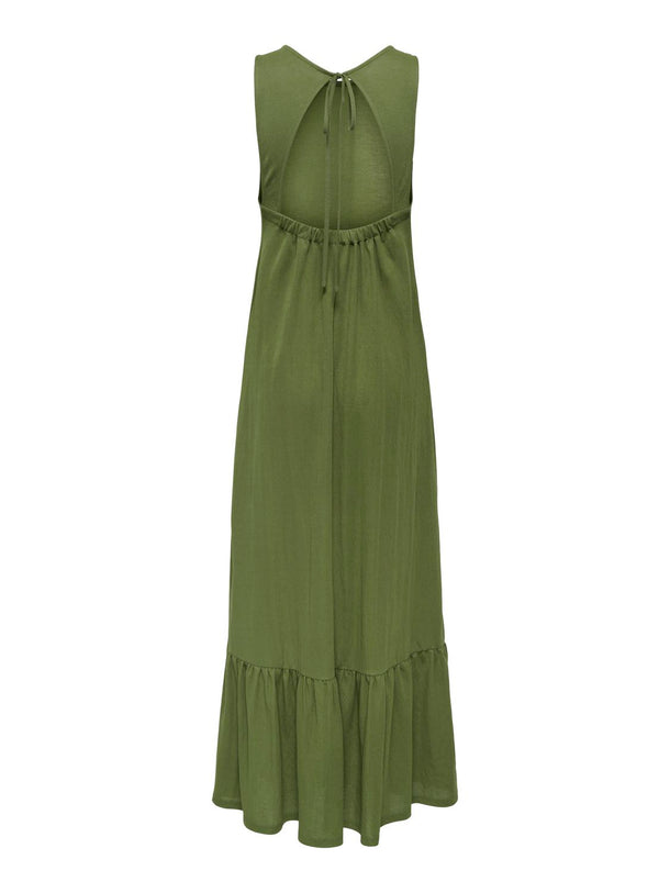 Product VESTIDO TEJIDO CON ESPALDA ABIERTA EDITH -Capulet Olive - Image 7