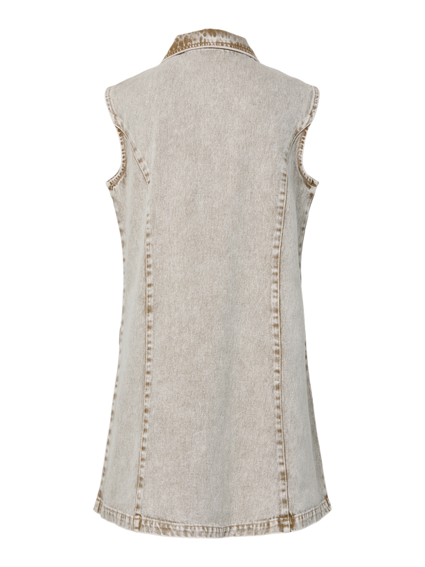 Product VESTIDO DENIM FAY-Sandshell - Image 5
