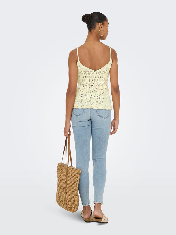 Product TOP TEJIDO SIN MANGAS VINA-Ecru - Image 3