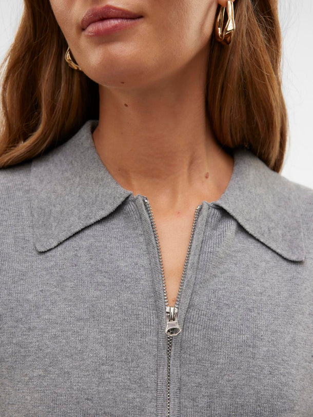 Product CARDIGAN HANNA - Medium Grey Melange - Image 6