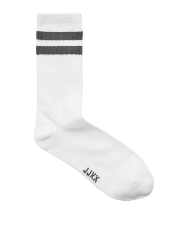 Product PACK CALCETINES ACANALADOS BASIC - White Pack:w. Racing Red/Thunderstorm/Black - Image 4