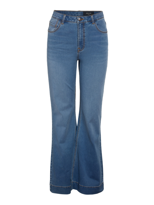 Product JEAN FALRE TIRO ALTO ROOXY-Light Blue Denim - Image 1