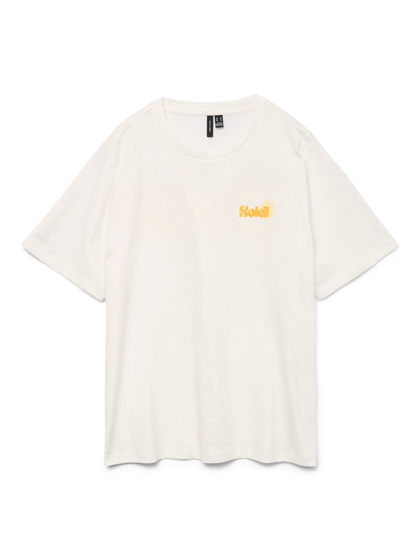 Product POLERA OVERSIZE ESTAMPADA DORIS-Snow White Print:SOLEIL - Image 4