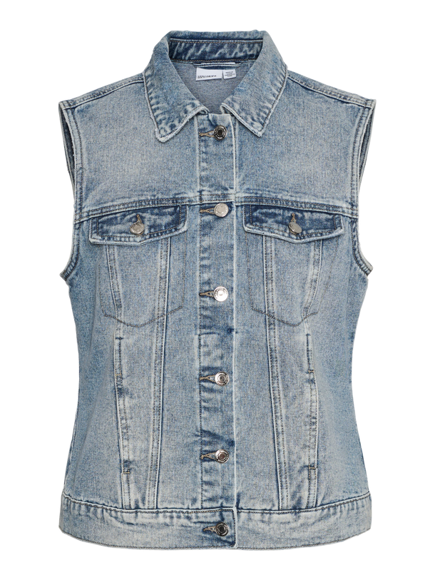 Product CHALECO ZORICA - Light Blue Denim - Image 4