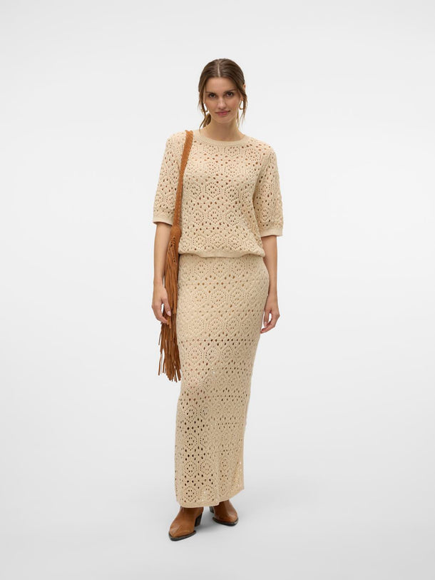 Product FALDA TEJIDA MAXI BERRY - Birch - Image 2