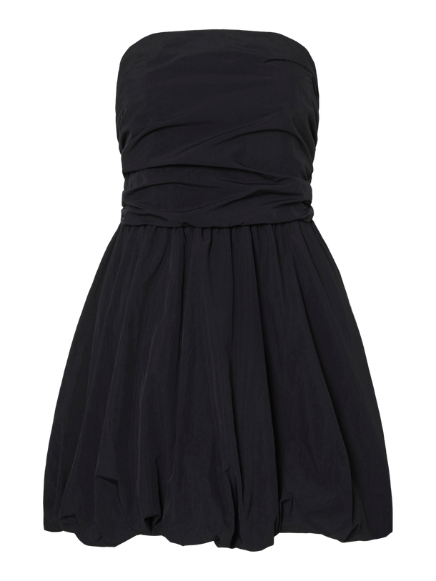 Product VESTIDO MINI STRAPLESS BALLOON ANNI-Black - Image 4