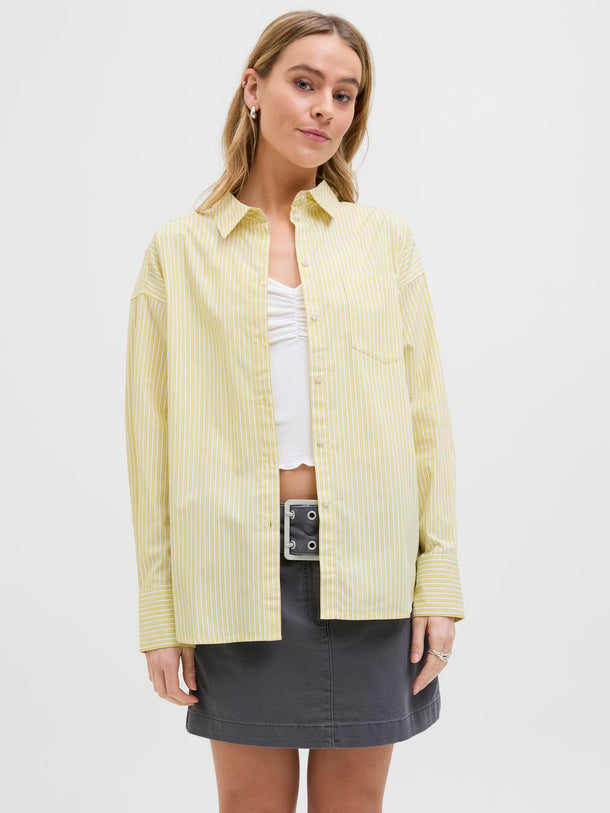 Product CAMISA RELAXED POPELÍN JAMIE-Snapdragon Stripes:STRIPE - Image 1