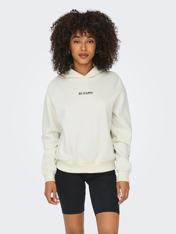 Product POLERON CASSIE - Cloud Dancer Print:Be happy + labels brooklyn - Image 2