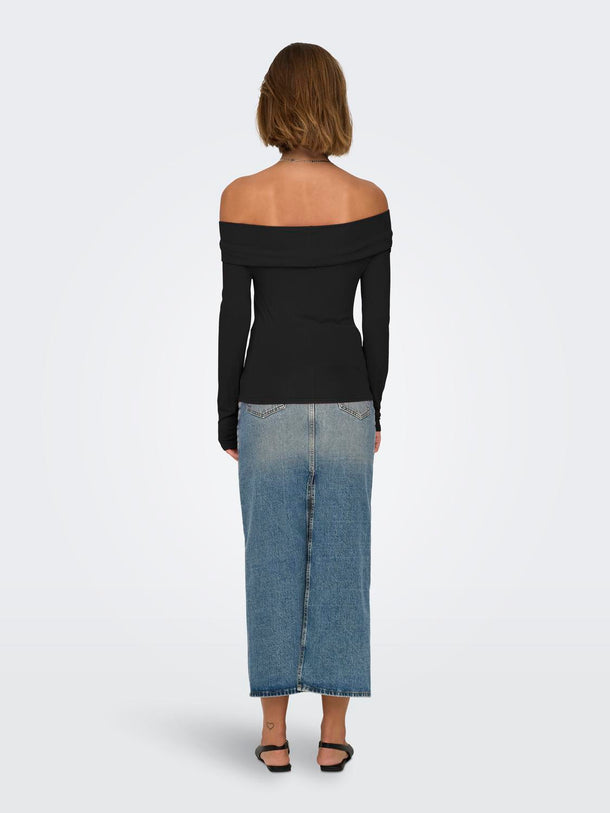 Product TOP FAYOLA - Black - Image 2