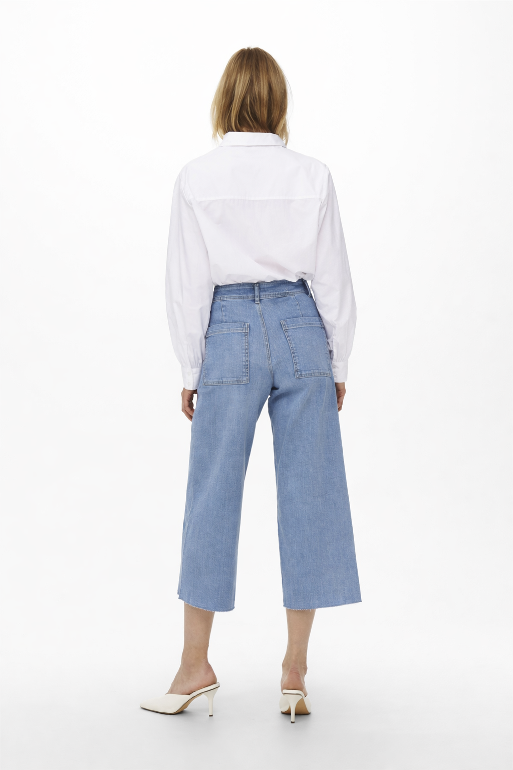 JEAN WIDE TIRO ALTO SYLVIE-Light Blue Denim