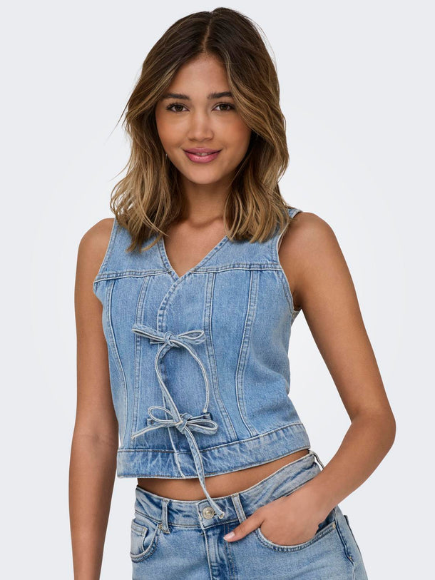 Product TOP DENIM LAZOS EMMA-Light Blue Denim - Image 6