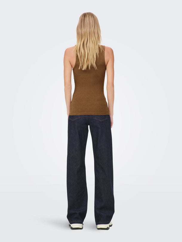 Product TOP BÁSICO SIN MANGAS KENYA - Toffee - Image 6