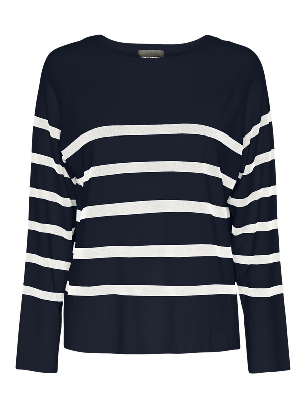 Product SWEATER SIA  - Sky Captain Stripes:WHITE - Image 1