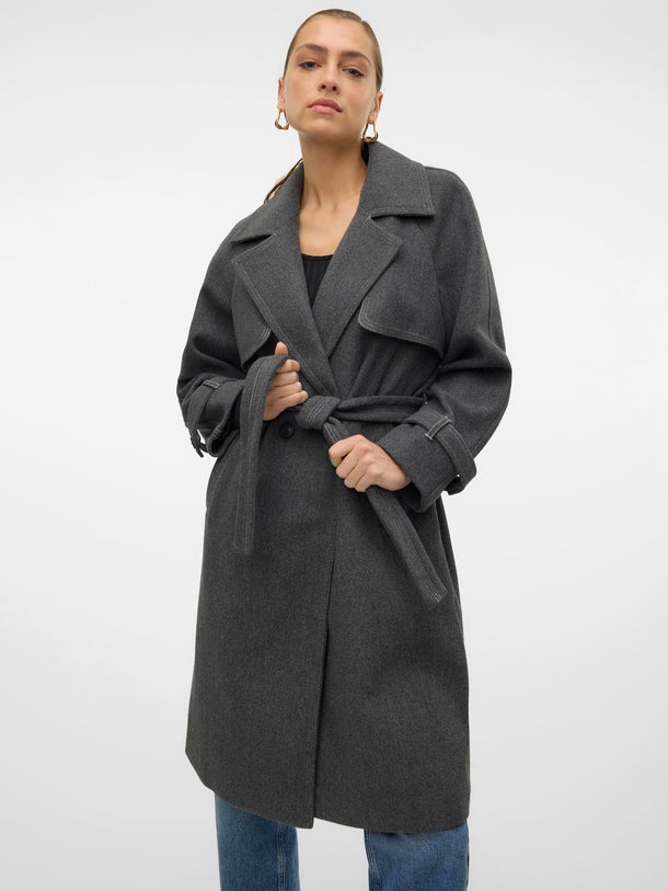 Product ABRIGO POPMILEY - Dark Grey Melange - Image 5
