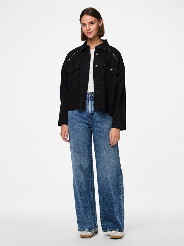 Product CAMISA RICHA - Black Denim - Image 3