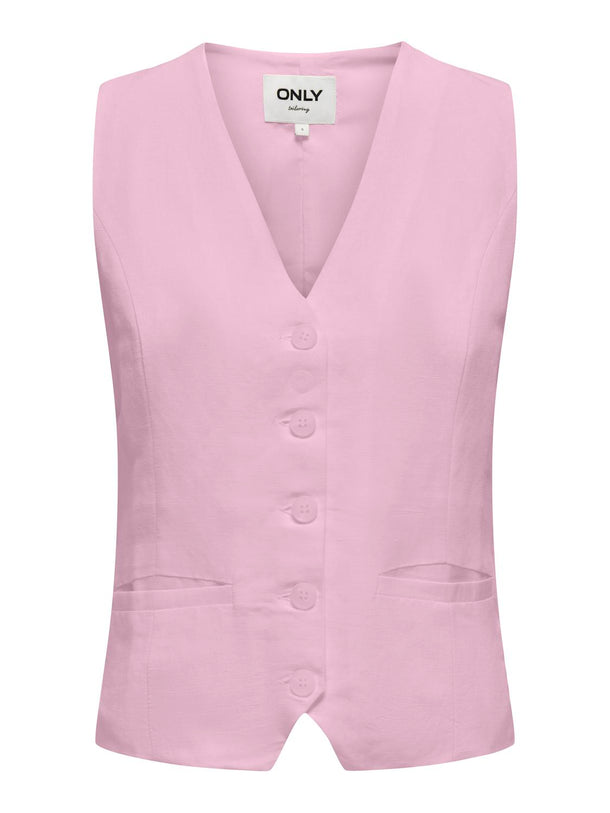 Product CHALECO SASTRERO LINO INDY-Roseate Spoonbill - Image 2