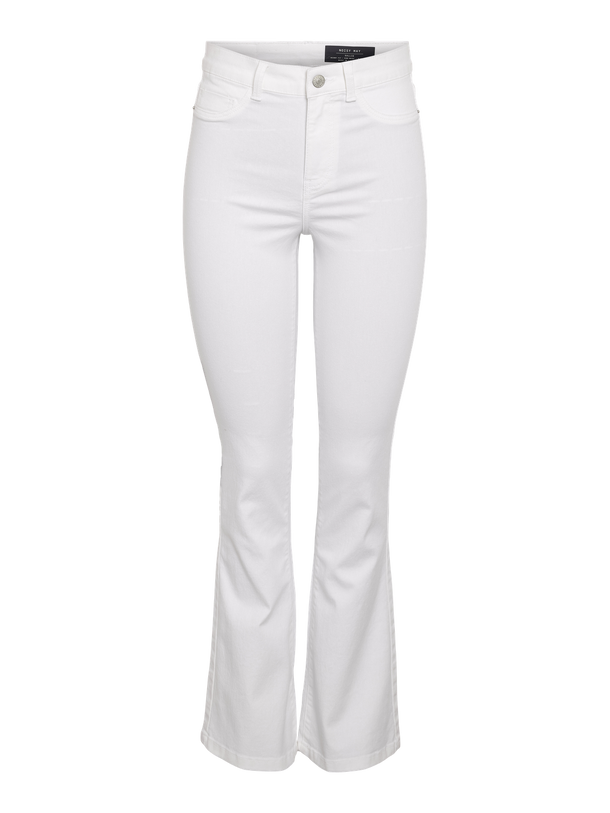 Product JEAN FLARE TIRO ALTO SALLIE - Bright White - Image 1