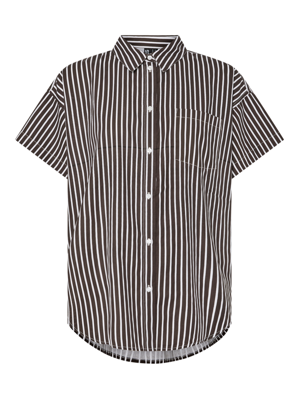 Product CAMISA RAYAS AIDA-Delicioso Stripes:COCONUT MILK - Image 4