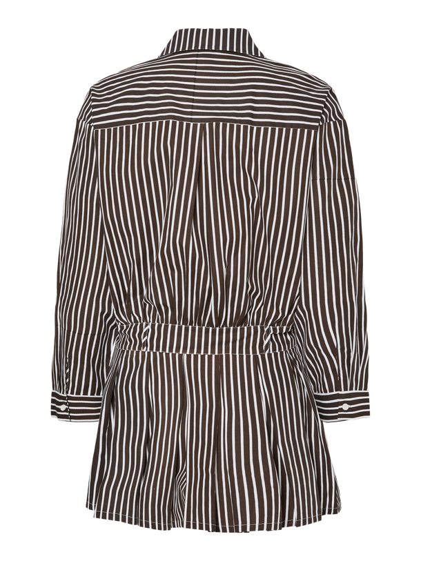 Product VESTIDO MINI RAYAS AIDA  - Delicioso Stripes:COCONUT MILK - Image 3