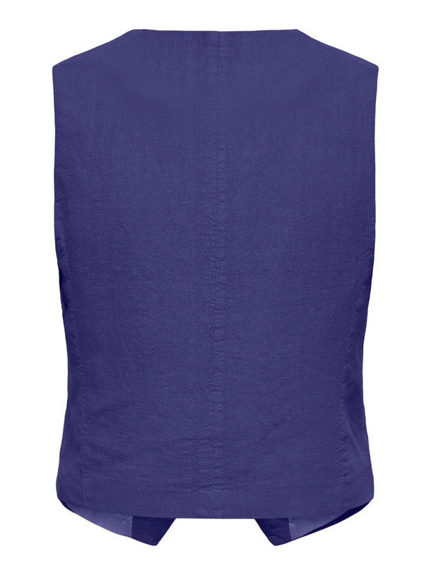 Product CHALECO SASTRERO LINO SAY-NAVY BLUE - Image 2