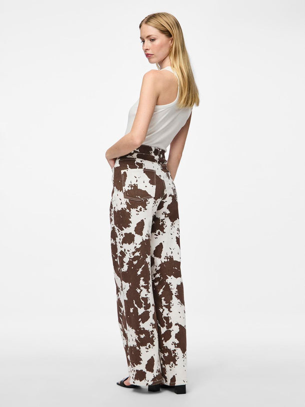 Product JEAN FAMINA - Bright White AOP:Cow - Image 3