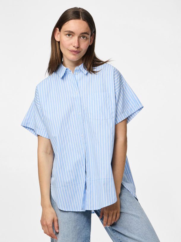 Product CAMISA RAYAS AIDA-Blue Bell Stripes:WHITE - Image 6