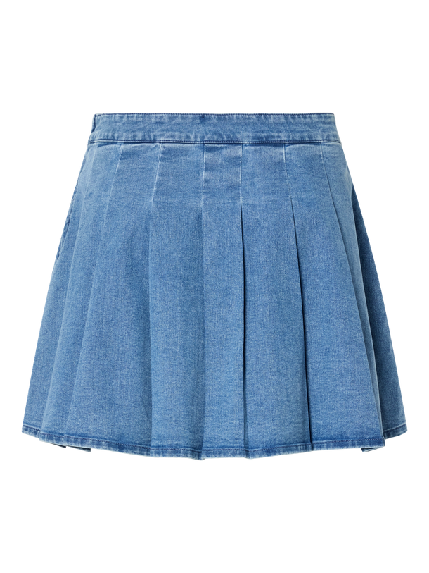 Product FALDA DENIM TIRO ALTO ILJE-Light Blue Denim - Image 2