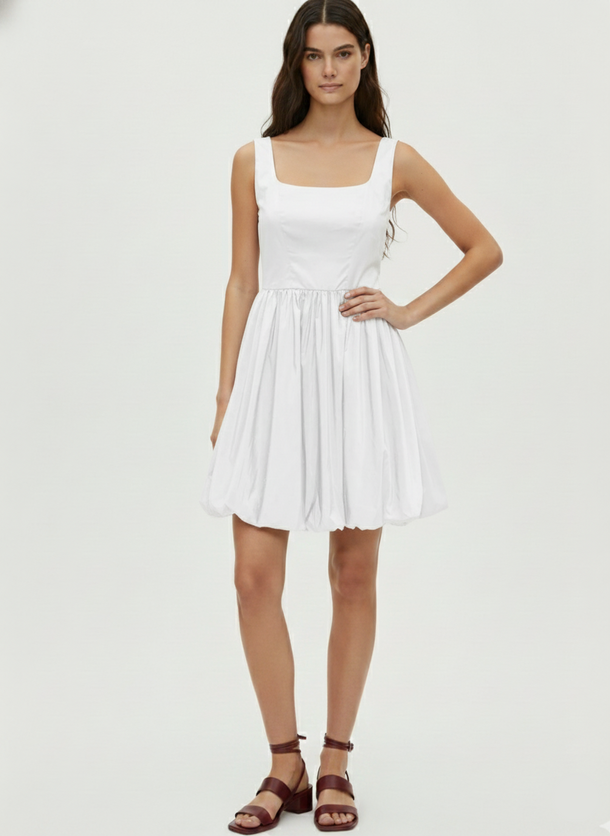 Product VESTIDO BALLOON MIO-White - Image 1