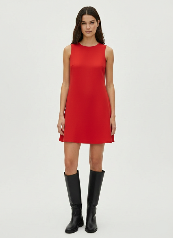 Product VESTIDO MINI CON CUELLO REDONDO IKKE-Adrenaline Rush - Image 1