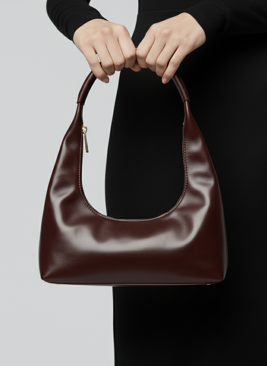 BOLSO DE HOMBRO EFECTO CUERO JANE - Port Royale
