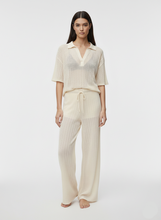 PANTALÓN WIDE TIRO ALTO CAILEY-Birch