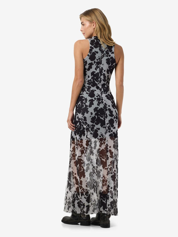 Product VESTIDO MARIKA - Black AOP:COW - Image 2