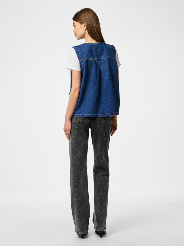 Product CHALECO FENNA - Dark Blue Denim - Image 3