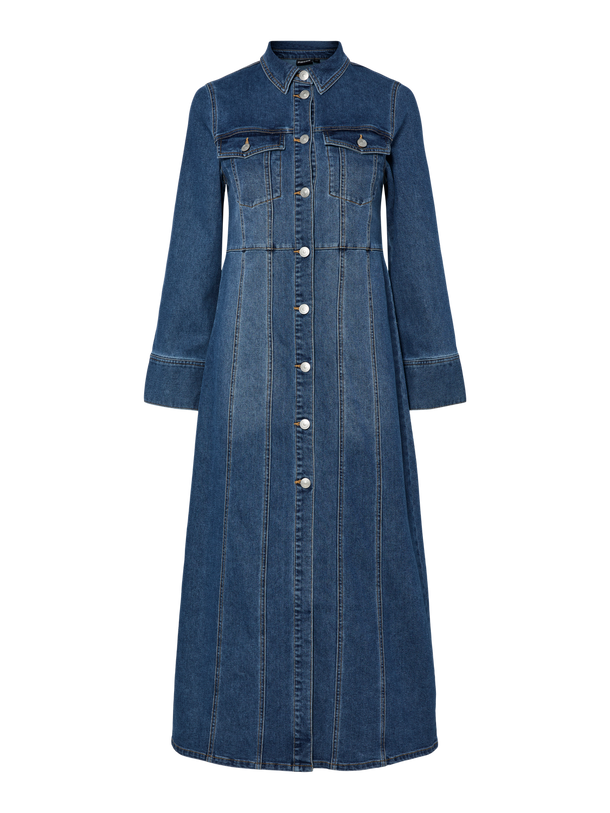 Product VESTIDO FEMME - Medium Blue Denim - Image 4