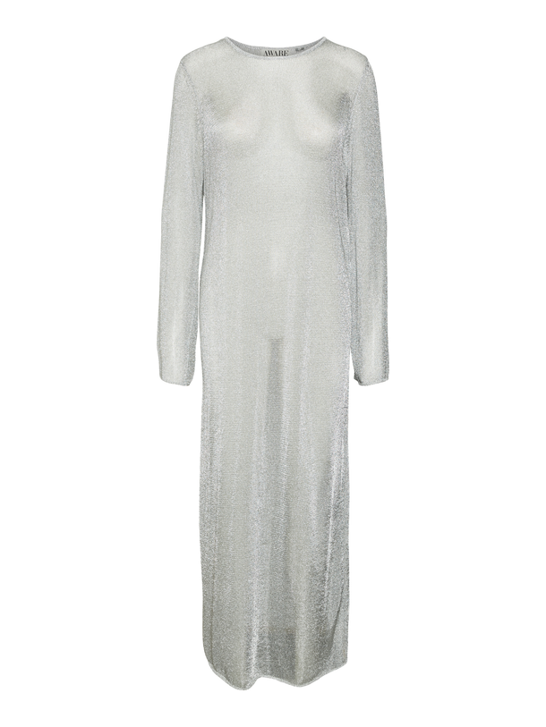 Product VESTIDO NOVA - Silver Detail:Metallic - Image 4
